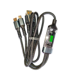 One-to-three data cable fast charging (100W)