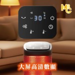 Intelligent ceramic electric heater