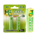 AA rechargeable battery 2300mA